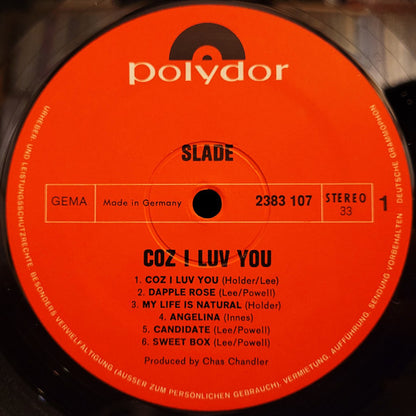 Slade : Coz I Luv You (LP, Comp)