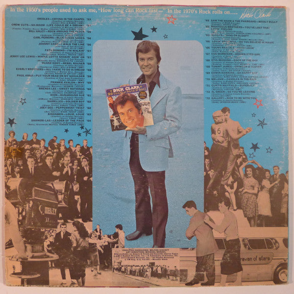 Dick Clark (2) : 20 Years Of Rock N' Roll (2xLP, Comp, Col)