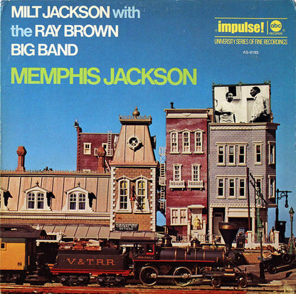 Milt Jackson With The Ray Brown Big Band : Memphis Jackson (LP, Album, Gat)