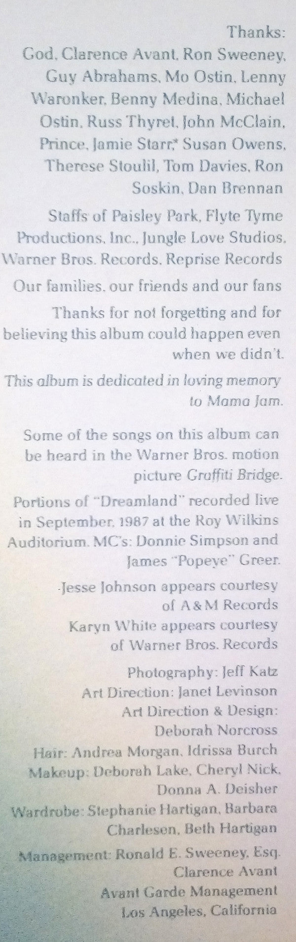 The Time : Pandemonium (LP, Album, Pai)