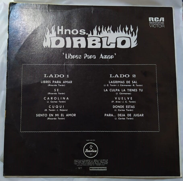 Hermanos Diablo : Libres Para Amar (LP, Album)