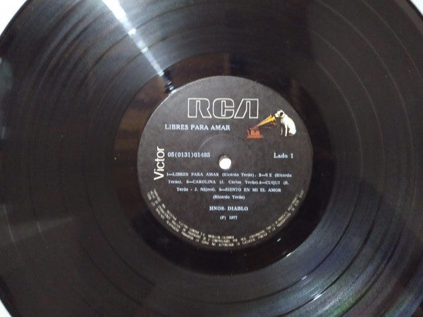 Hermanos Diablo : Libres Para Amar (LP, Album)