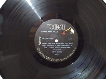 Hermanos Diablo : Libres Para Amar (LP, Album)