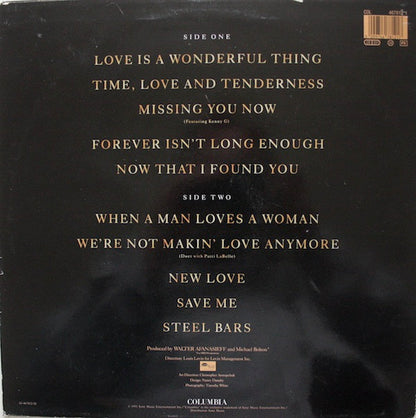 Michael Bolton : Time, Love & Tenderness (LP, Album)