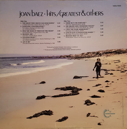 Joan Baez : Hits/Greatest & Others (LP, Comp, San)