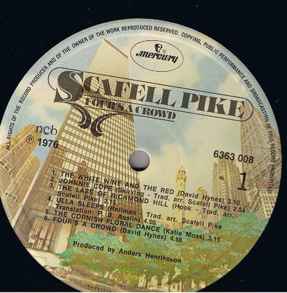 Scafell Pike : Four's A Crowd (LP, Album)