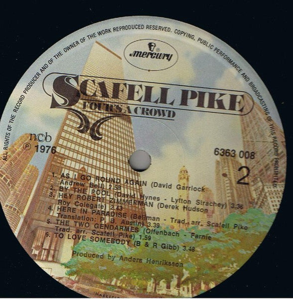 Scafell Pike : Four's A Crowd (LP, Album)