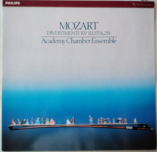 Academy Chamber Ensemble : Mozart - Divertimenti KV 113, 137 & 251 (LP, Album)