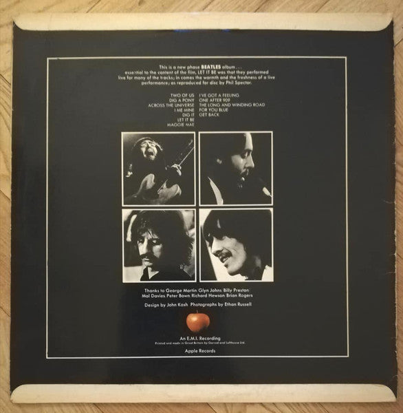The Beatles : Let It Be (LP, Album, Ltd, Box)