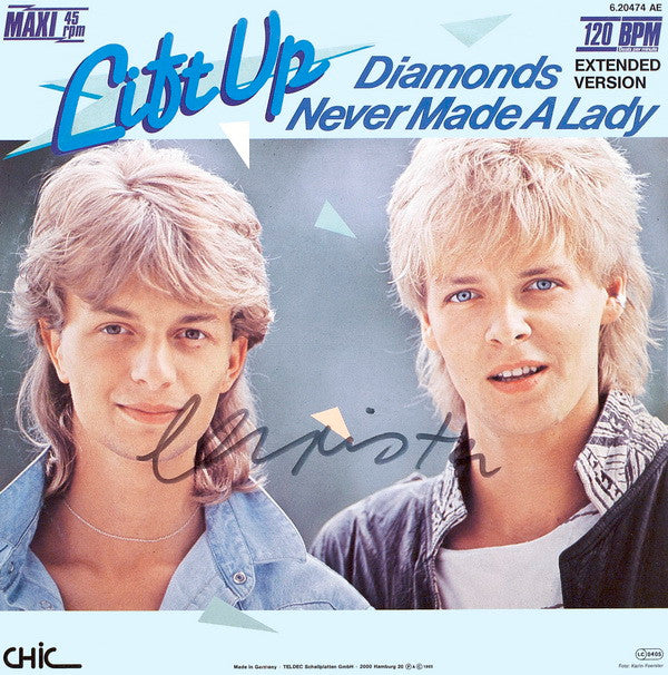 Lift Up : Diamonds Never Made A Lady (12", Maxi, Gre)