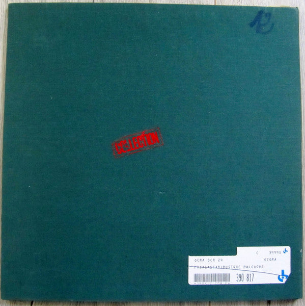 Various : Musique Malgache (LP)