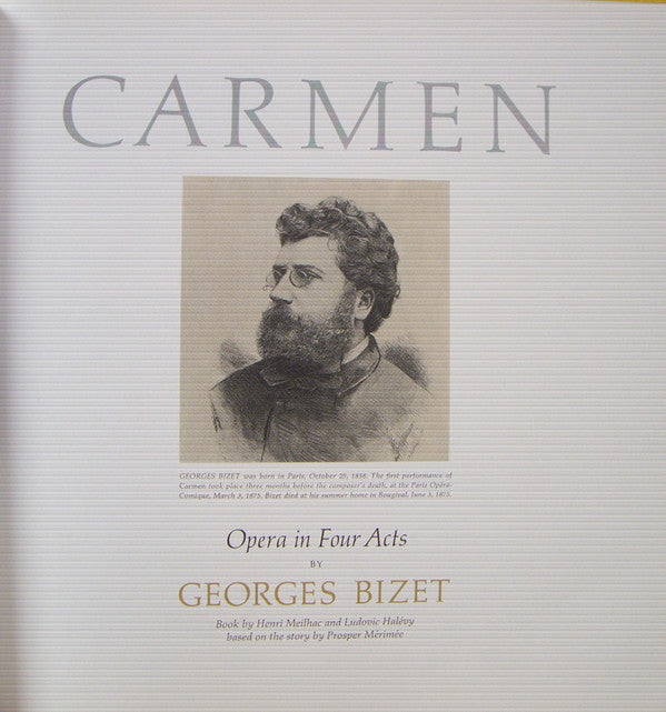 Georges Bizet, Leontyne Price, Franco Corelli, Robert Merrill, Mirella Freni, Herbert von Karajan, Wiener Philharmoniker, Wiener Staatsopernchor, Die Wiener Sängerknaben : Carmen (3xLP + Box)