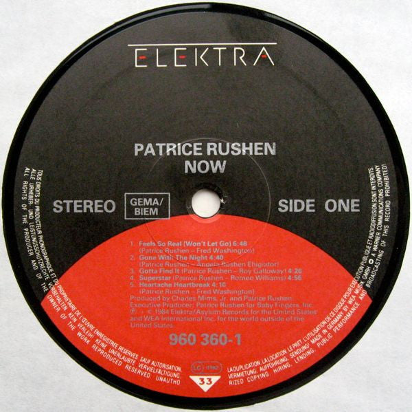 Patrice Rushen : Now (LP, Album)