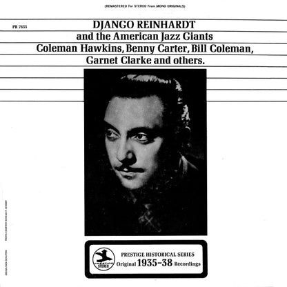 Django Reinhardt : Django Reinhardt And The American Jazz Giants (LP, Comp, RE, RM)