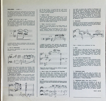 Claude Debussy, Claude Helffer : Les Preludes Livre 2 (LP, RE, Gat)