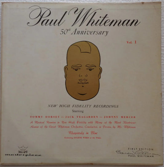 Paul Whiteman And Various : 50th Anniversary Vol. 1 (LP)