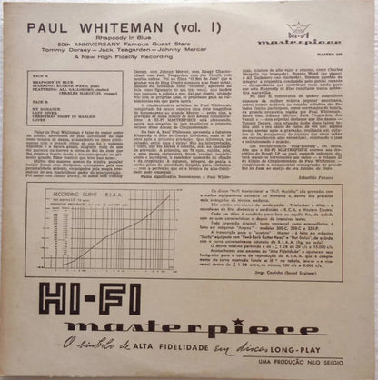 Paul Whiteman And Various : 50th Anniversary Vol. 1 (LP)