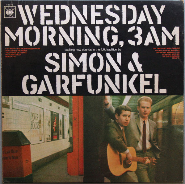 Simon & Garfunkel : Wednesday Morning, 3 A.M. (LP, Album)