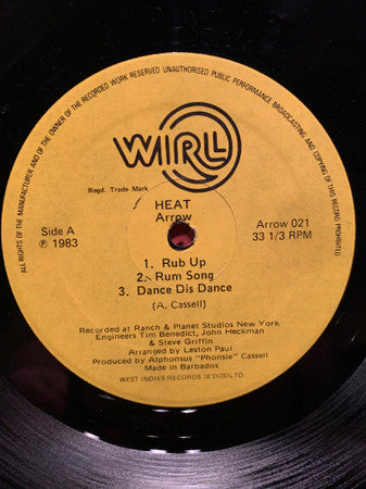 Arrow (2) : Heat (LP, Album)