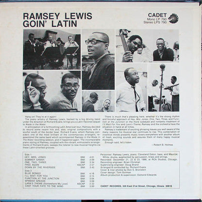 Ramsey Lewis : Goin' Latin (LP, Album, Mono, Pit)