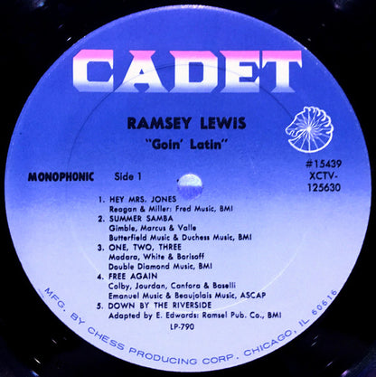 Ramsey Lewis : Goin' Latin (LP, Album, Mono, Pit)