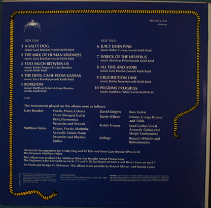 Procol Harum : A Whiter Shade Of Pale / A Salty Dog (LP, Album, Mono + LP, Album + Comp, RE)