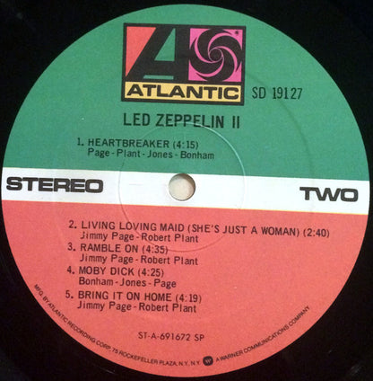 Led Zeppelin : Led Zeppelin II (LP, Album, RE, SP )