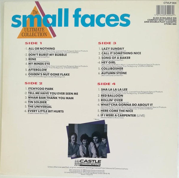 Small Faces : The Ultimate Collection (2xLP, Comp)