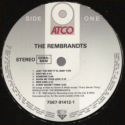 The Rembrandts : The Rembrandts (LP, Album)