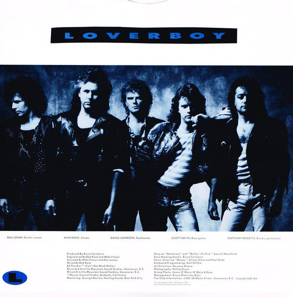 Loverboy : Wildside (LP, Album)