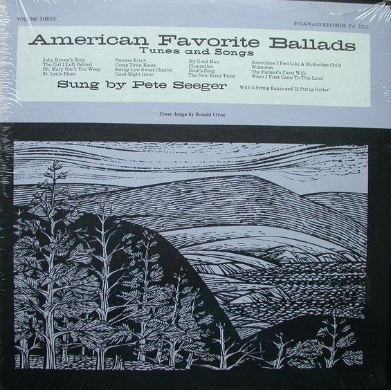 Pete Seeger : American Favorite Ballads - Volume Three (LP, RE)