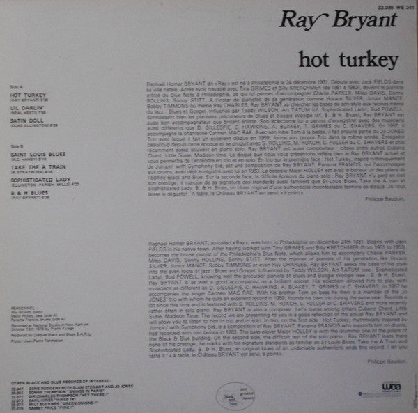 Ray Bryant : Hot Turkey (LP)