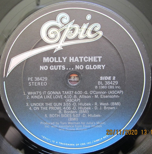 Molly Hatchet : No Guts... No Glory (LP, Album)