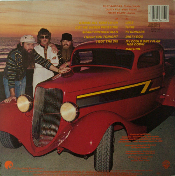 ZZ Top : Eliminator (LP, Album)