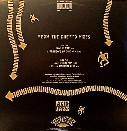 Dread Flimstone And The Modern Tone Age Family : From The Ghetto Mixes (12")