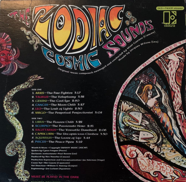 The Zodiac : Cosmic Sounds (LP, Album, RE)