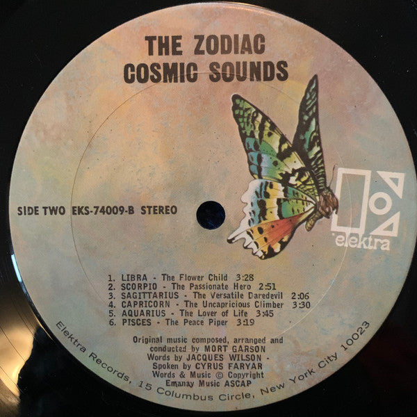 The Zodiac : Cosmic Sounds (LP, Album, RE)