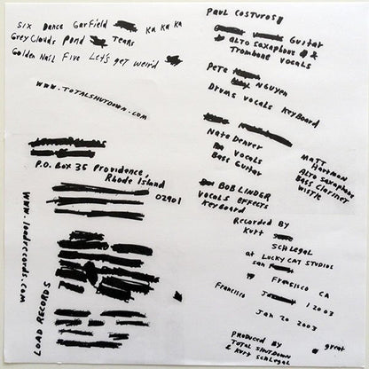 Total Shutdown : Total Shutdown (LP, Album)