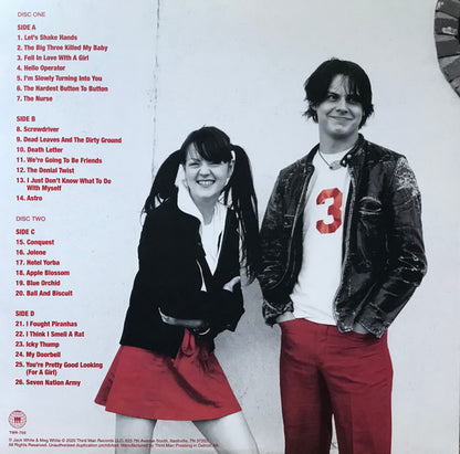 The White Stripes : My Sister Thanks You And I Thank You The White Stripes Greatest Hits (2xLP, Comp)