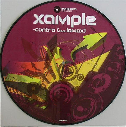 Xample : Contra / Keep Their Heads Ringing (12", Pic)