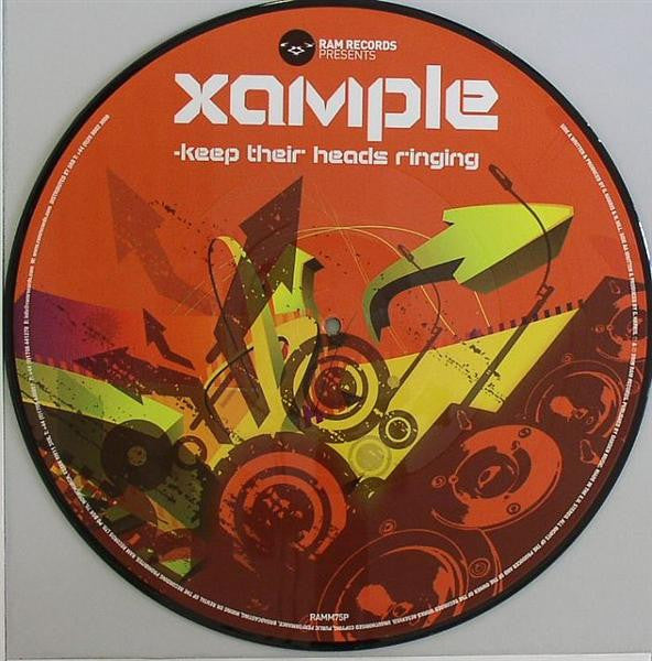 Xample : Contra / Keep Their Heads Ringing (12", Pic)