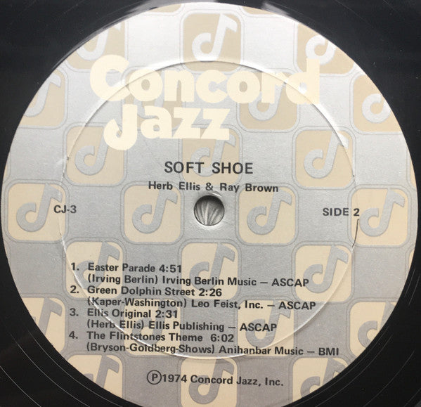 Herb Ellis & Ray Brown : Herb Ellis & Ray Brown's Soft Shoe (LP, Album)