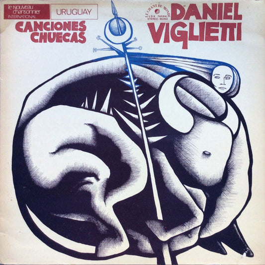 Daniel Viglietti : Canciones Chuecas (LP, Album, Mono)