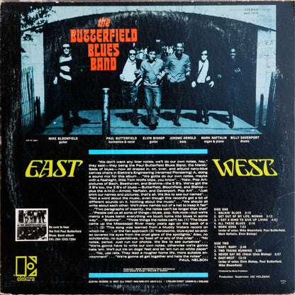 The Paul Butterfield Blues Band : East-West (LP, Album, All)