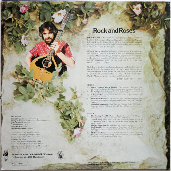 Pat Kilbride : Rock And Roses (LP, Album)