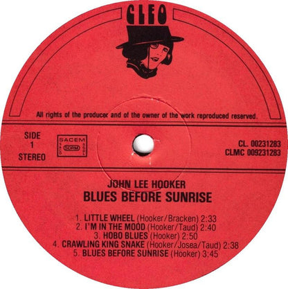 John Lee Hooker : Blues Before Sunrise (LP, Comp)