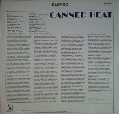 Canned Heat : Canned Heat (LP, Album, RE)