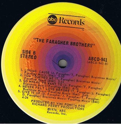 Faragher Bros : The Faragher Brothers (LP, Album)