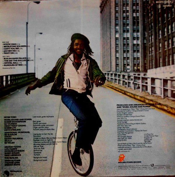 Peter Tosh : Mystic Man (LP, Album)