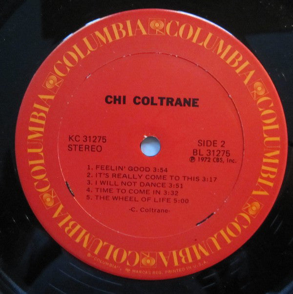 Chi Coltrane : Chi Coltrane (LP, Album, Ter)